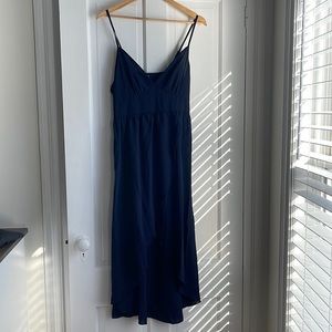 NWOT Navy Blue SHEIN Midi Navy Blue Dress